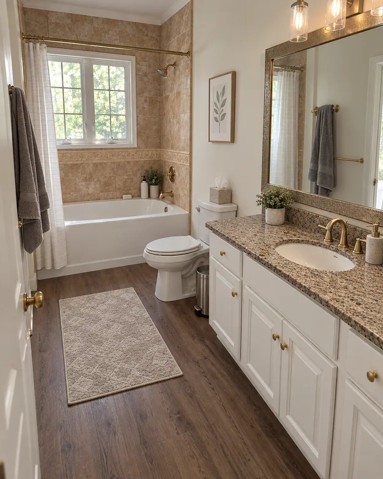 Bathroom: After